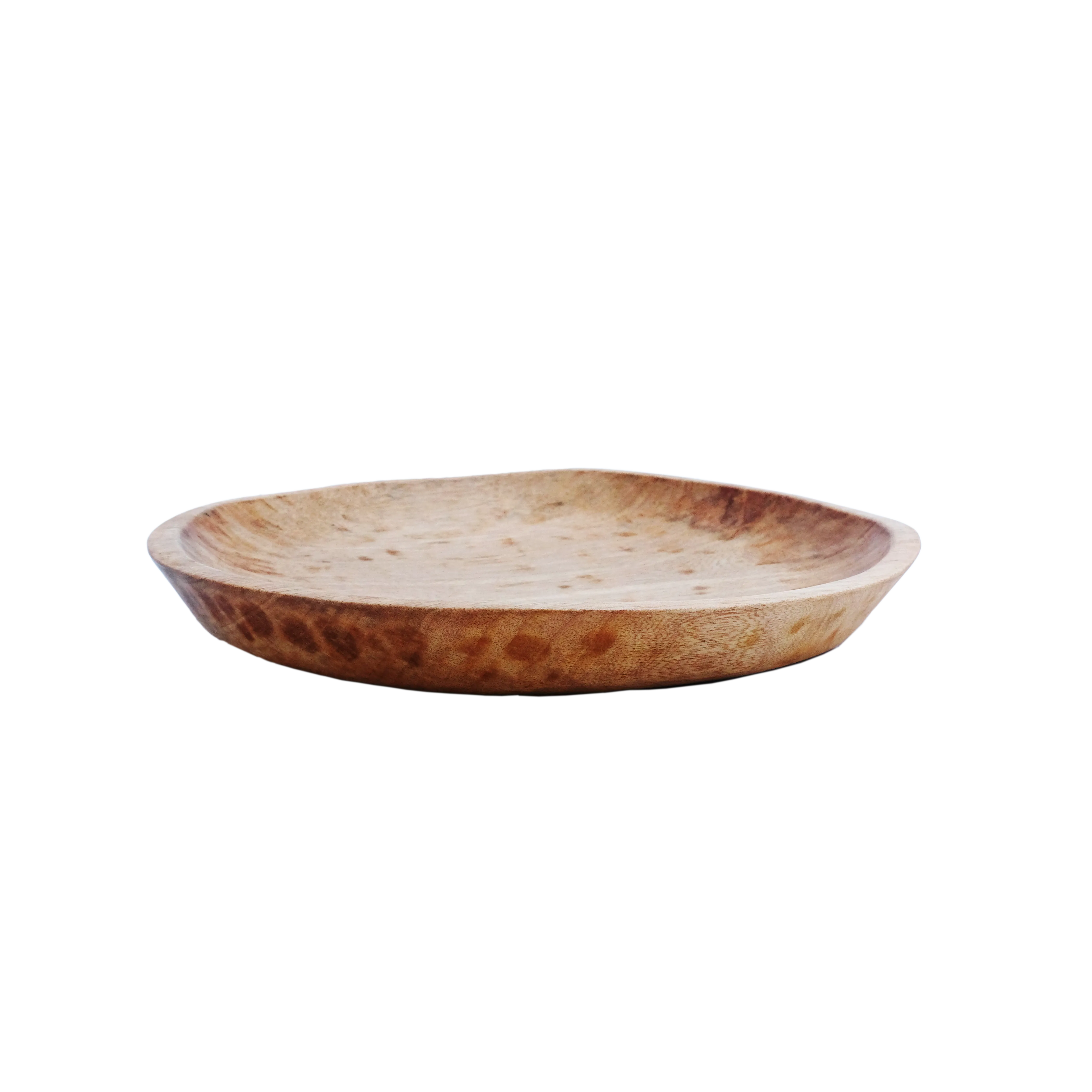 14"Ola Handmade Wood Platter Serving Tray