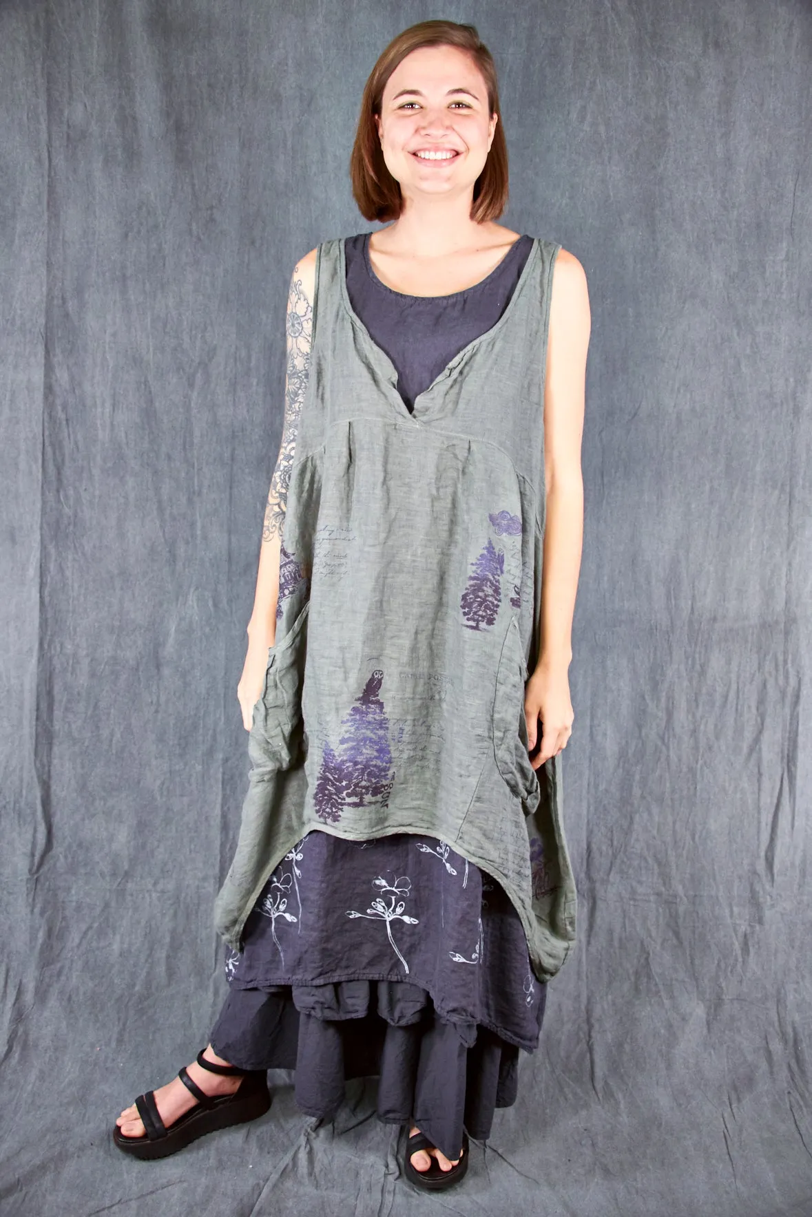 6185 Light as Air Midlayer Caper-P