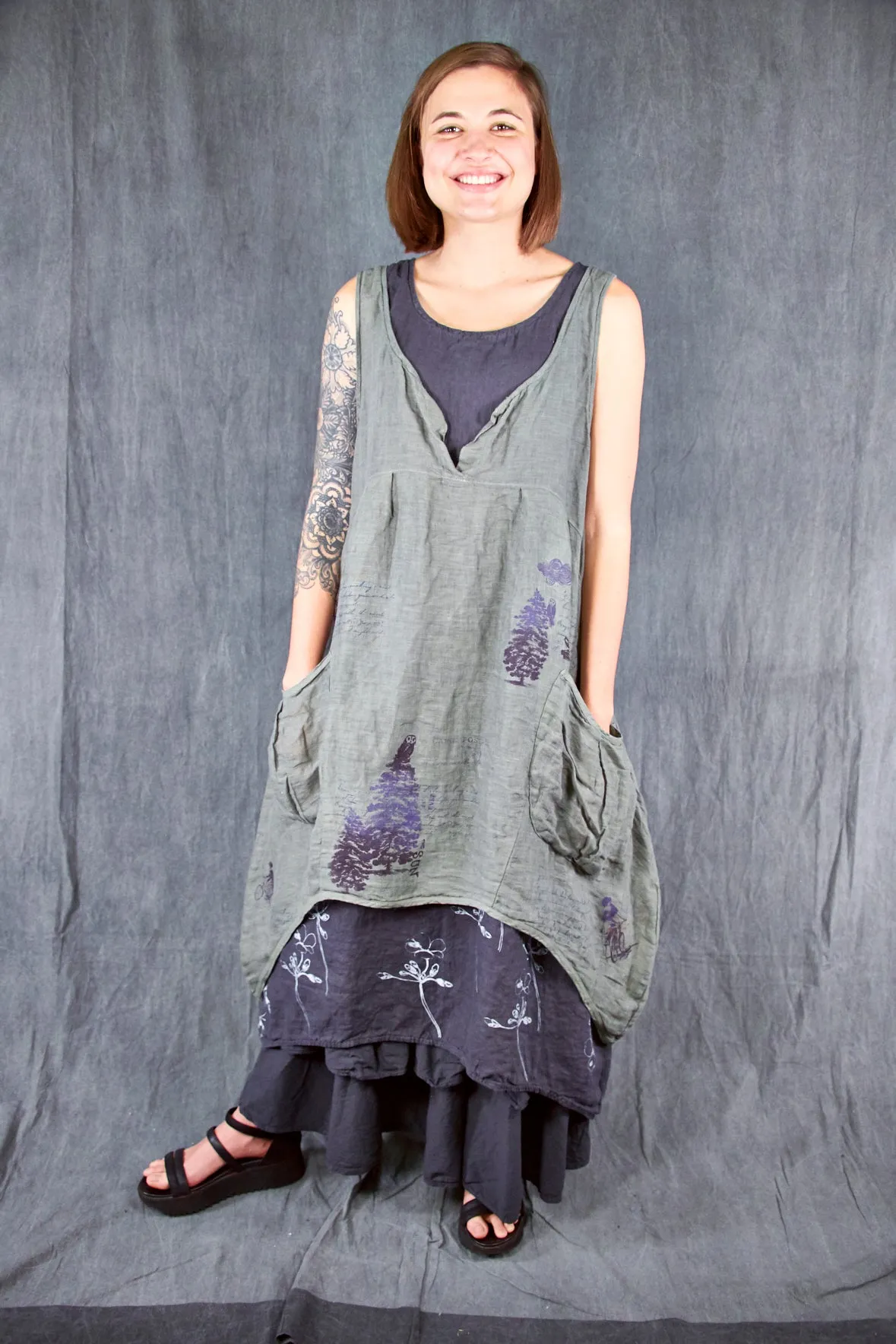 6185 Light as Air Midlayer Caper-P