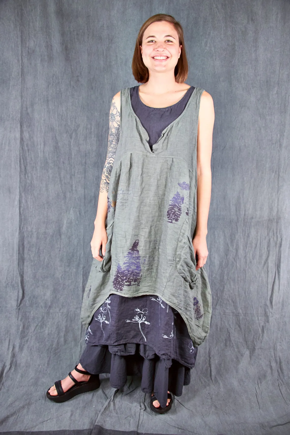 6185 Light as Air Midlayer Caper-P