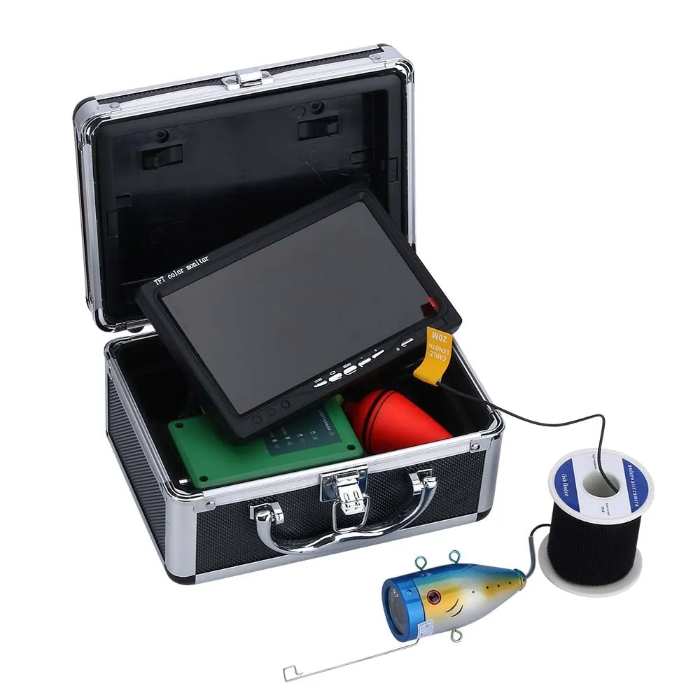7" Fish Finder Fishing Camera  (15pcs White LEDs   15pcs Infra Red LED Light)