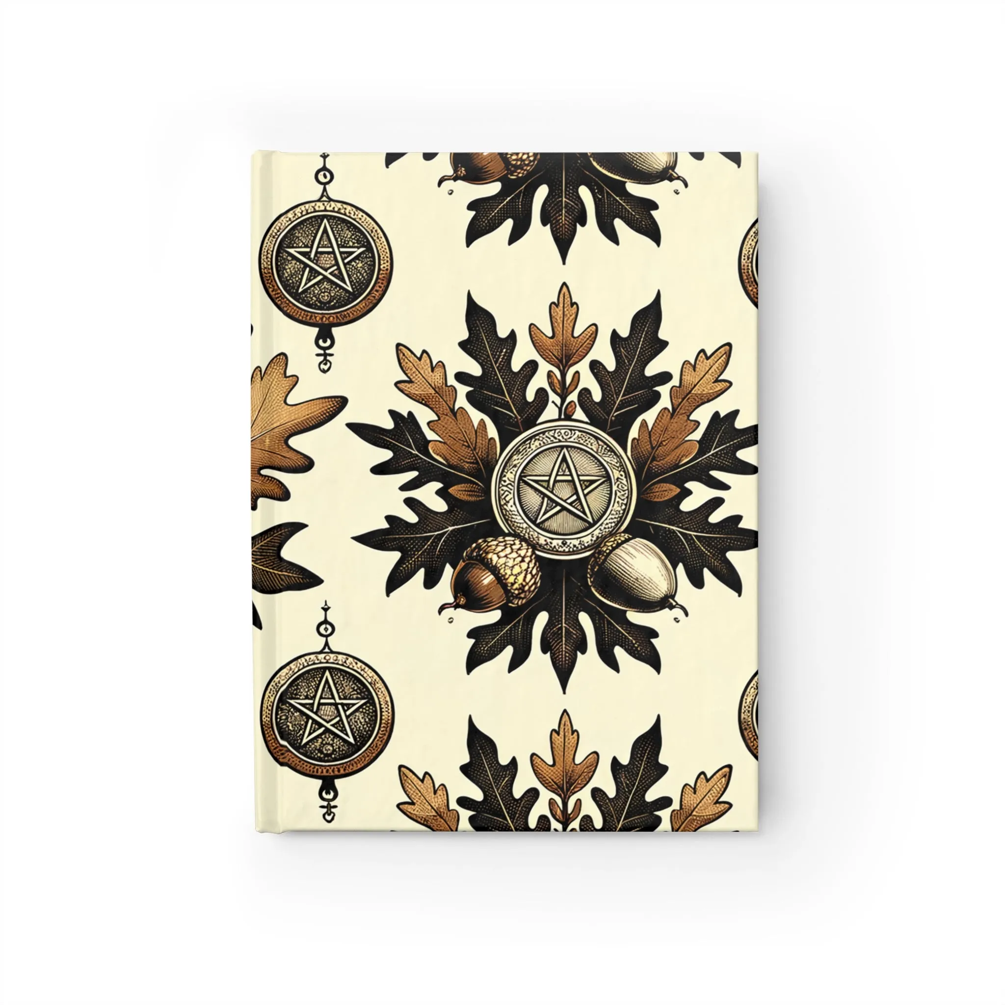 Acorns, Pentacles, and Autumn Leaves Journal 