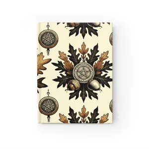 Acorns, Pentacles, and Autumn Leaves Journal 
