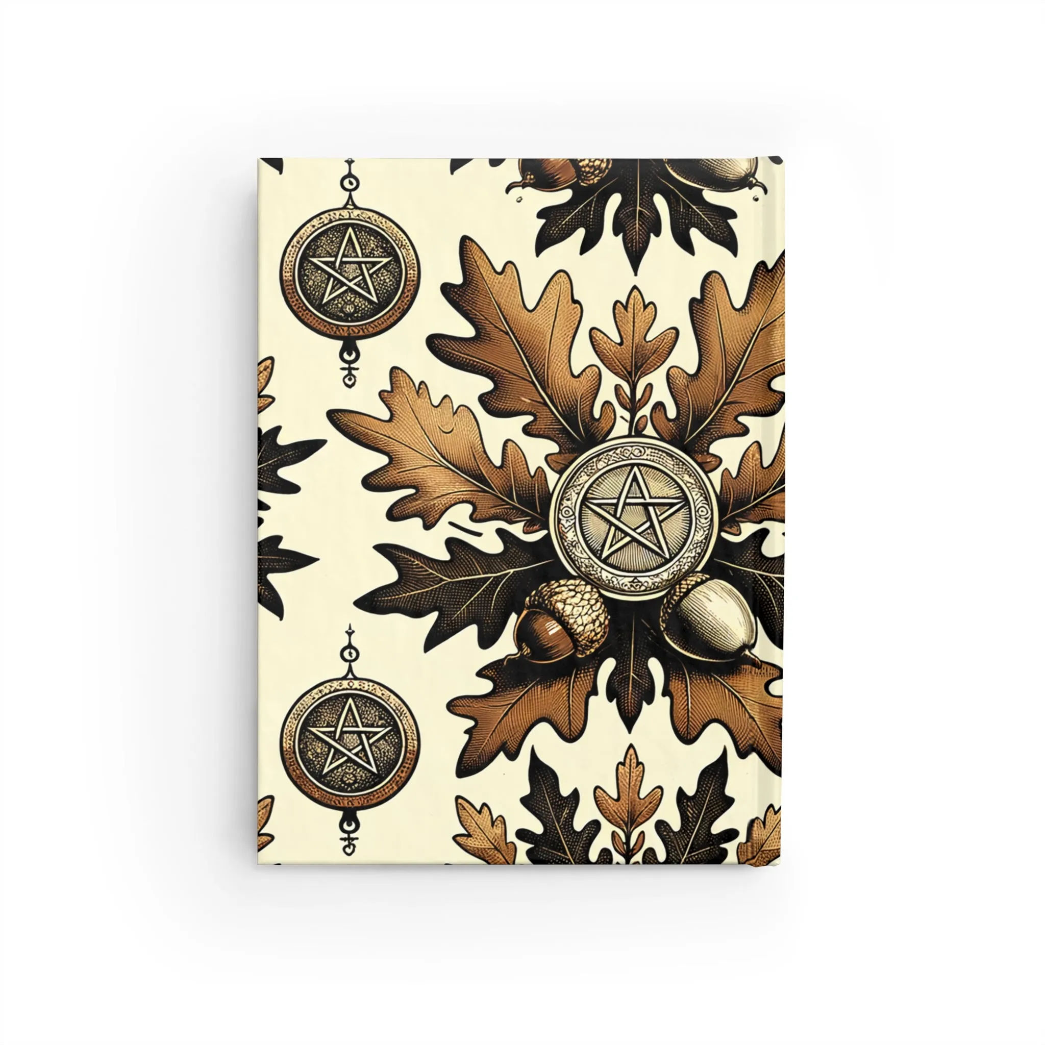 Acorns, Pentacles, and Autumn Leaves Journal 