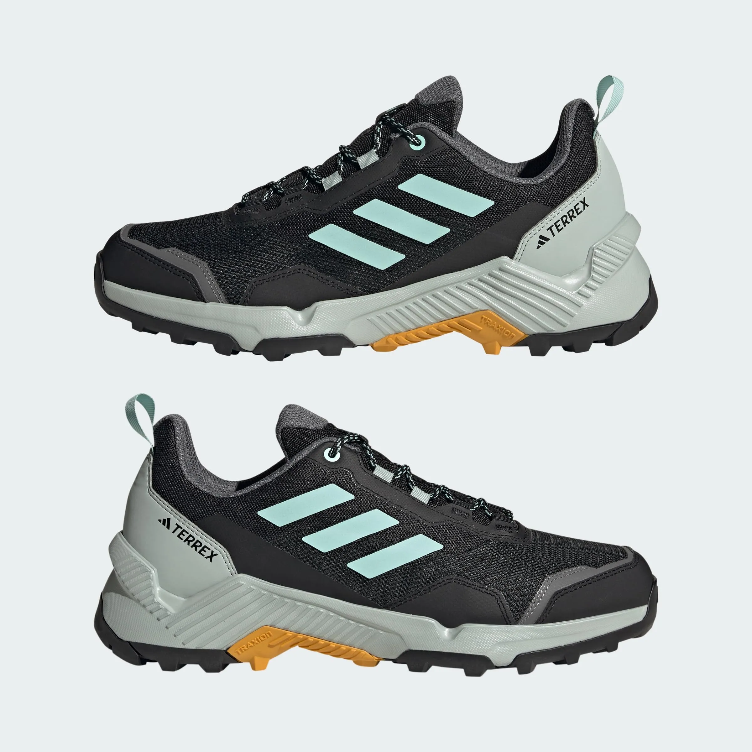 adidas Terrex Eastrail 2 Core Black/Semi Flash Aqua/Preloved Yellow 11 D (M)