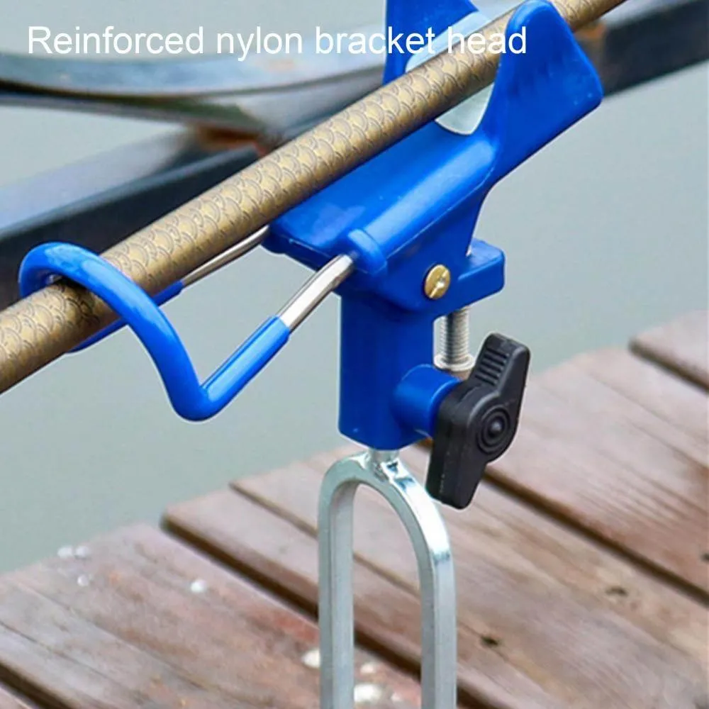Adjustable Stainless Steel Fishing Rod Holder - Fishing Gear Accessory