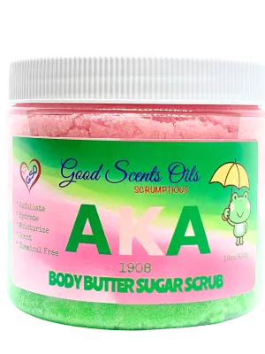 AKA (Inspired) PINK & GREEN GOURMET BODY SCRUB