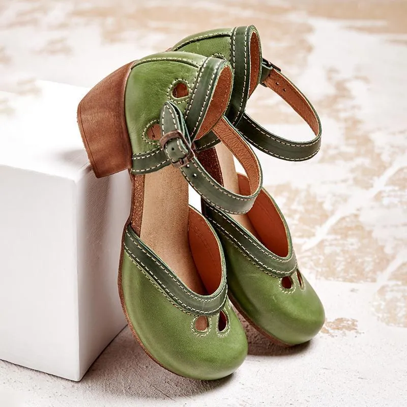 Alice - Low Heel Orthopaedic Sandals