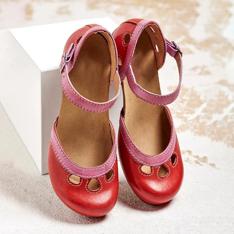 Alice - Low Heel Orthopaedic Sandals
