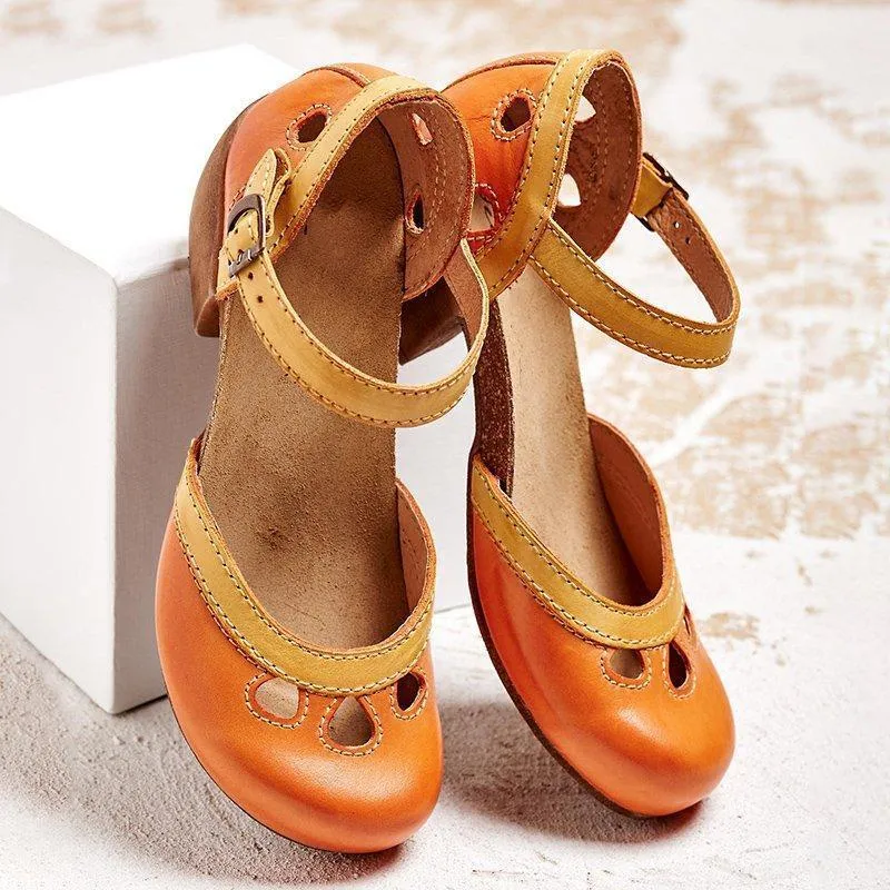 Alice - Low Heel Orthopaedic Sandals