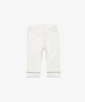 Andy Baby Legging, Seafoam Piping