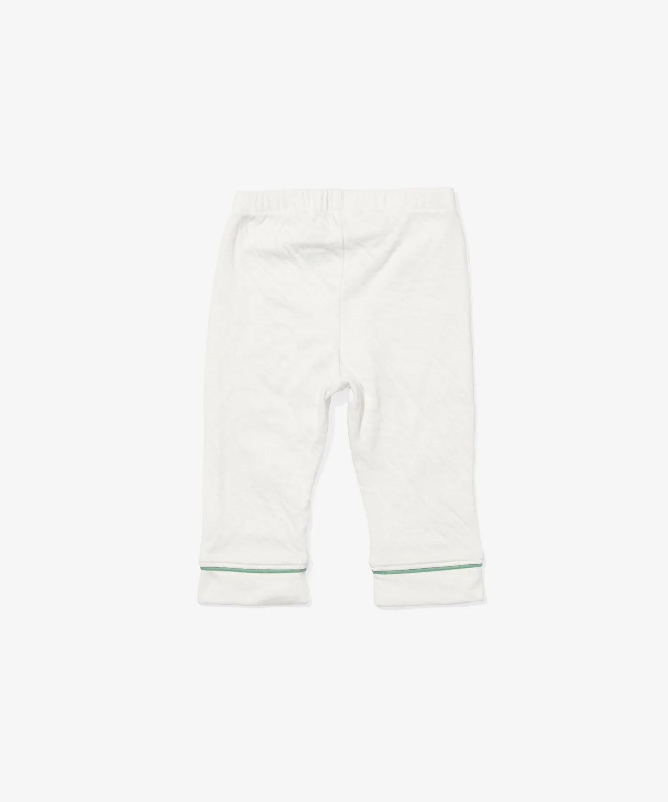 Andy Baby Legging, Seafoam Piping