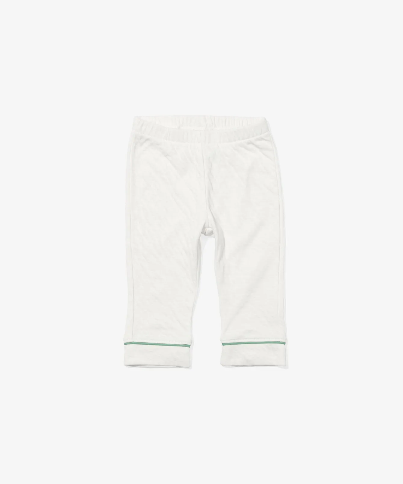 Andy Baby Legging, Seafoam Piping