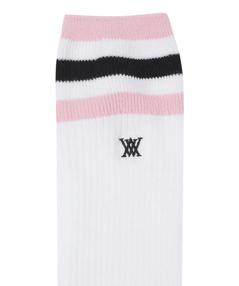 ANEW Golf Women's Bock Knee Socks - Pink