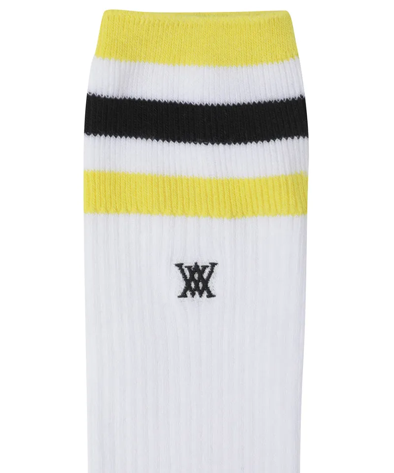 ANEW Golf Women's Bock Knee Socks - Yellow