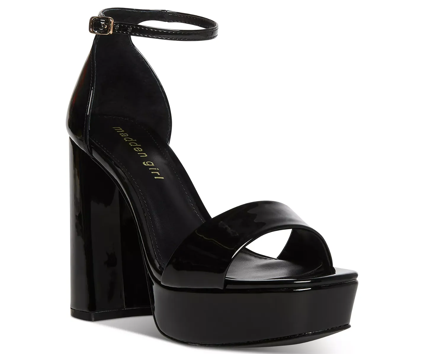 Ankle Strap Block Heel