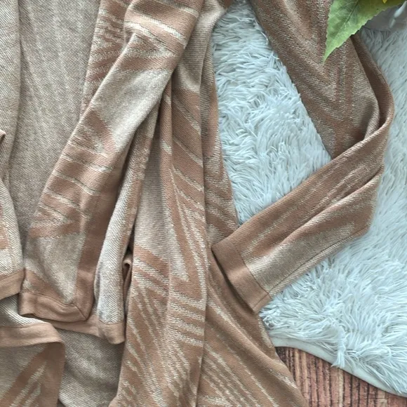 Anthropologie Moth Cafe Waterfall Aztec Cardigan