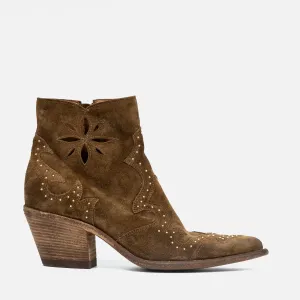 Antonella | Model 3733 Texan-style boots beer-colored