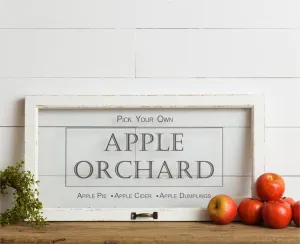 Apple Orchard Window