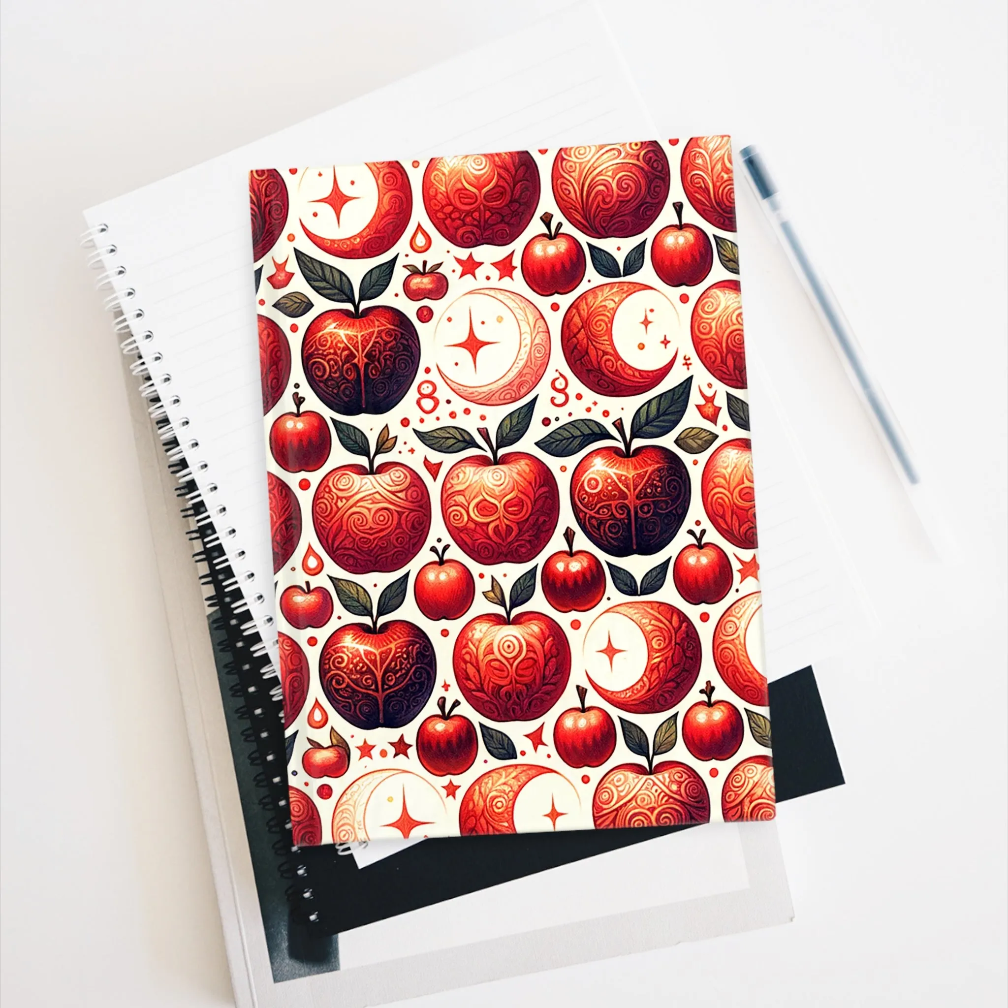 Apples and Crescent Moons Journal