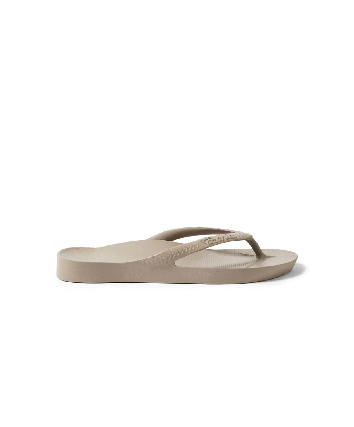 Archies Arch Support Taupe Thongs