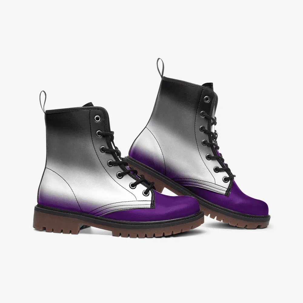 Asexual combat boots