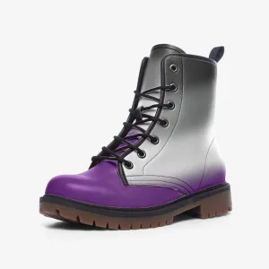 Asexual combat boots