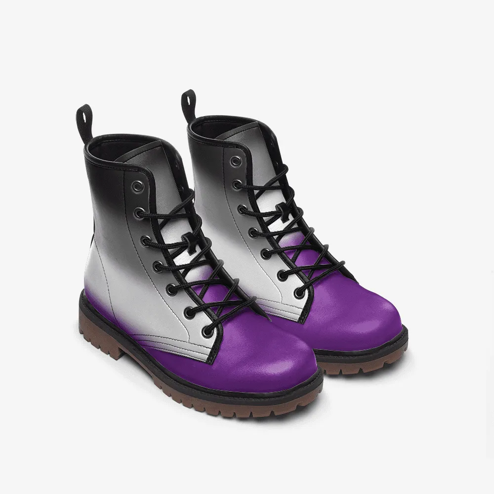 Asexual combat boots