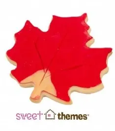Autumn Leaf Cookie Cutter 9cm