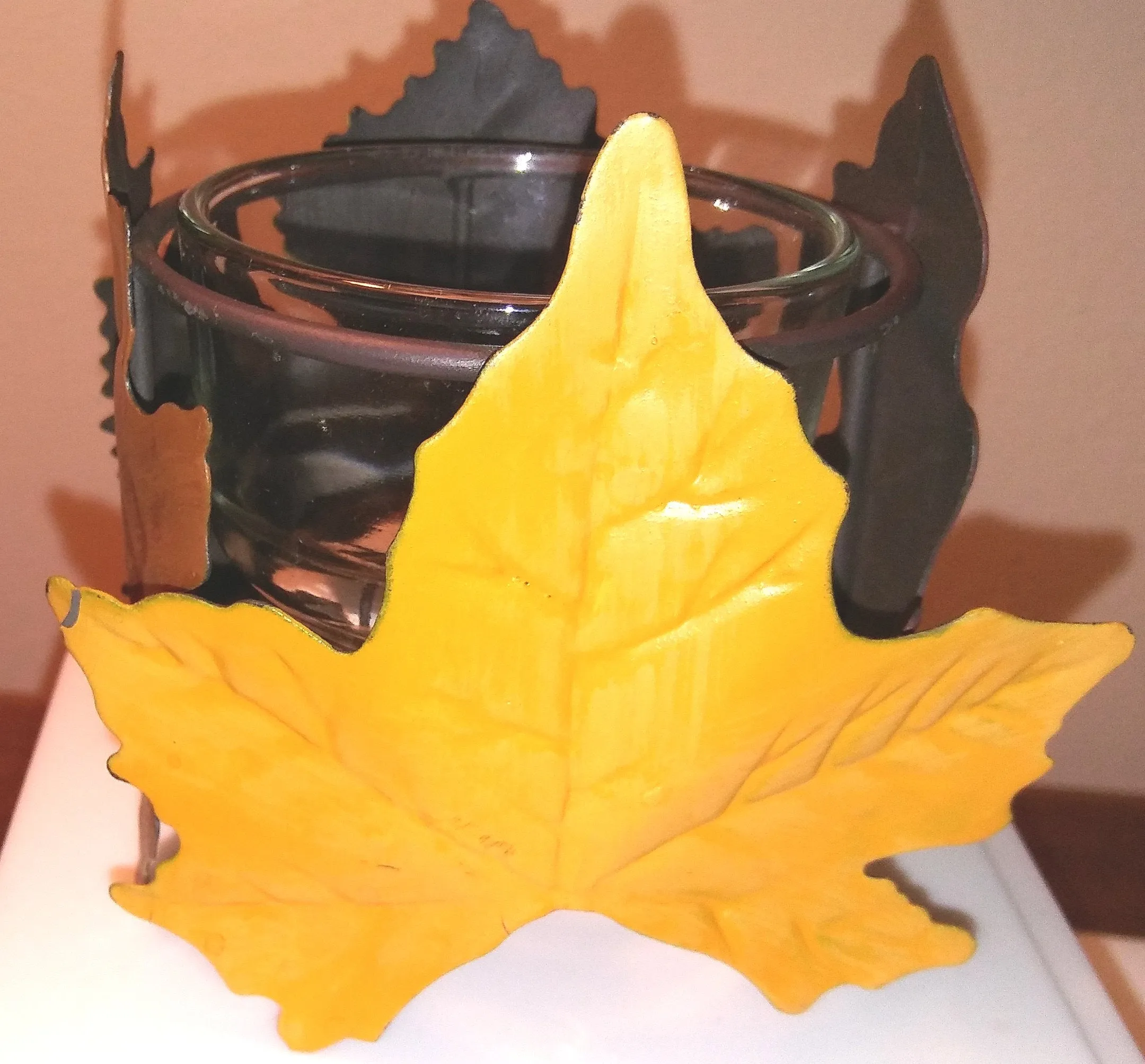 AUTUMN LEAF VOTIVE