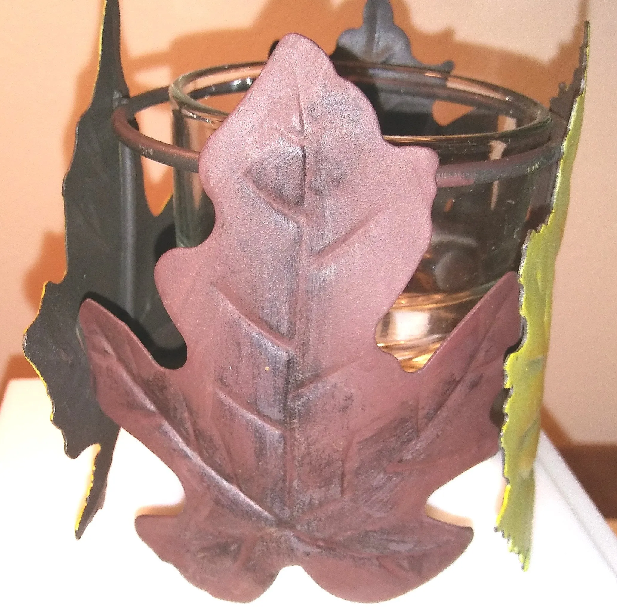 AUTUMN LEAF VOTIVE