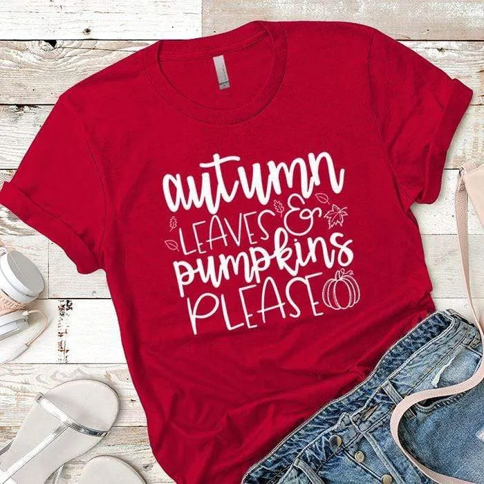 Autumn Leaves Premium Tees