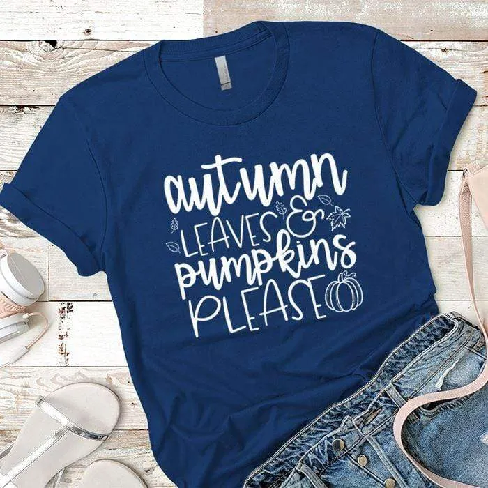 Autumn Leaves Premium Tees