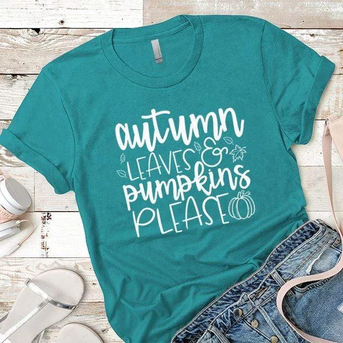 Autumn Leaves Premium Tees