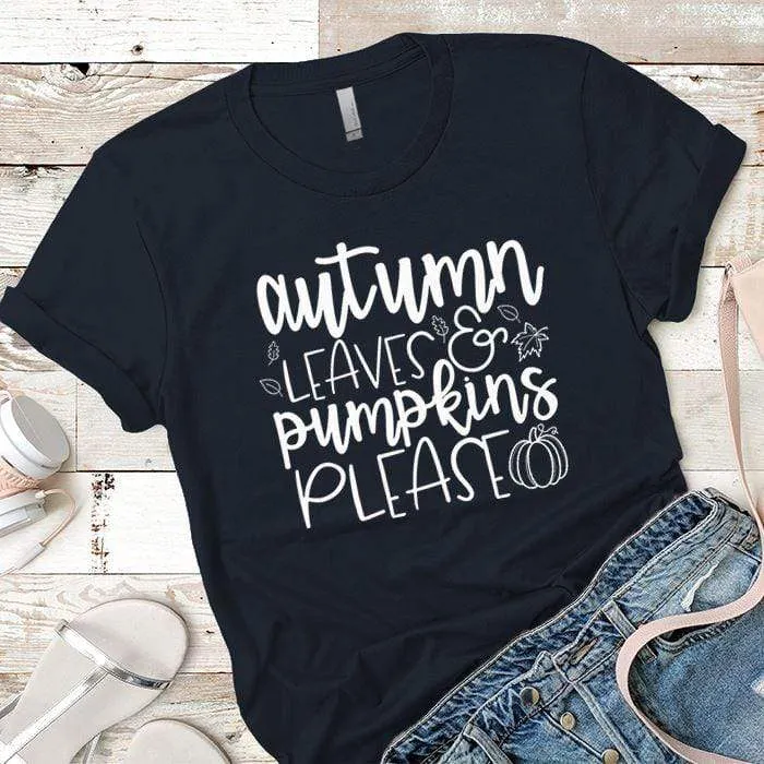Autumn Leaves Premium Tees