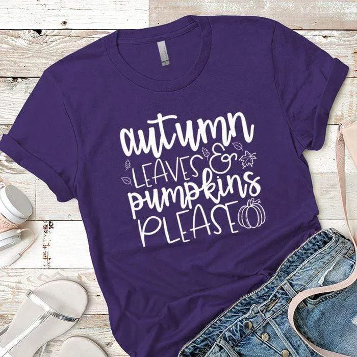 Autumn Leaves Premium Tees