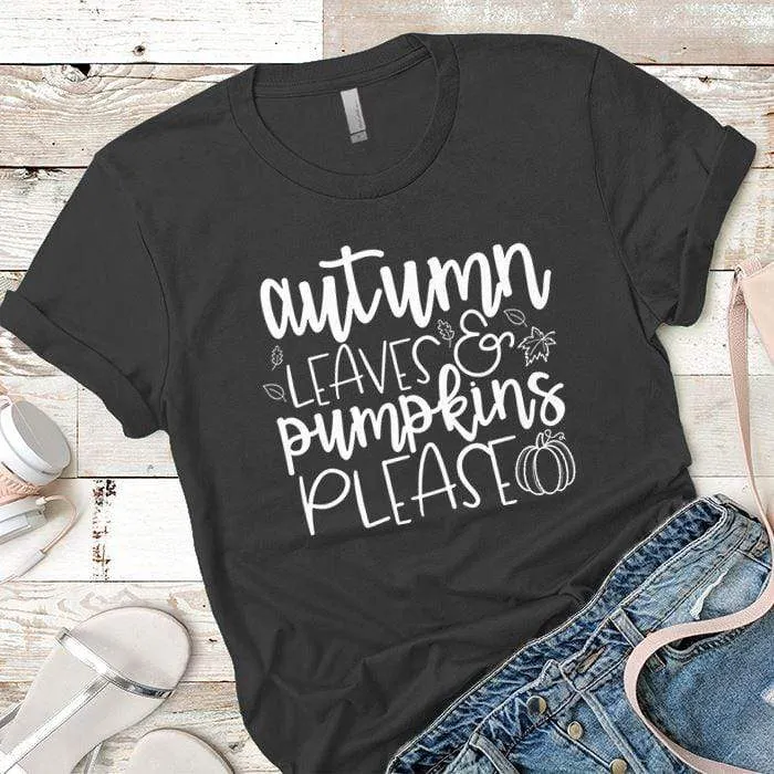 Autumn Leaves Premium Tees