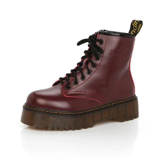 Autumn Platform Boots Sponge Cake Boots Boots Punk Boots Shoes