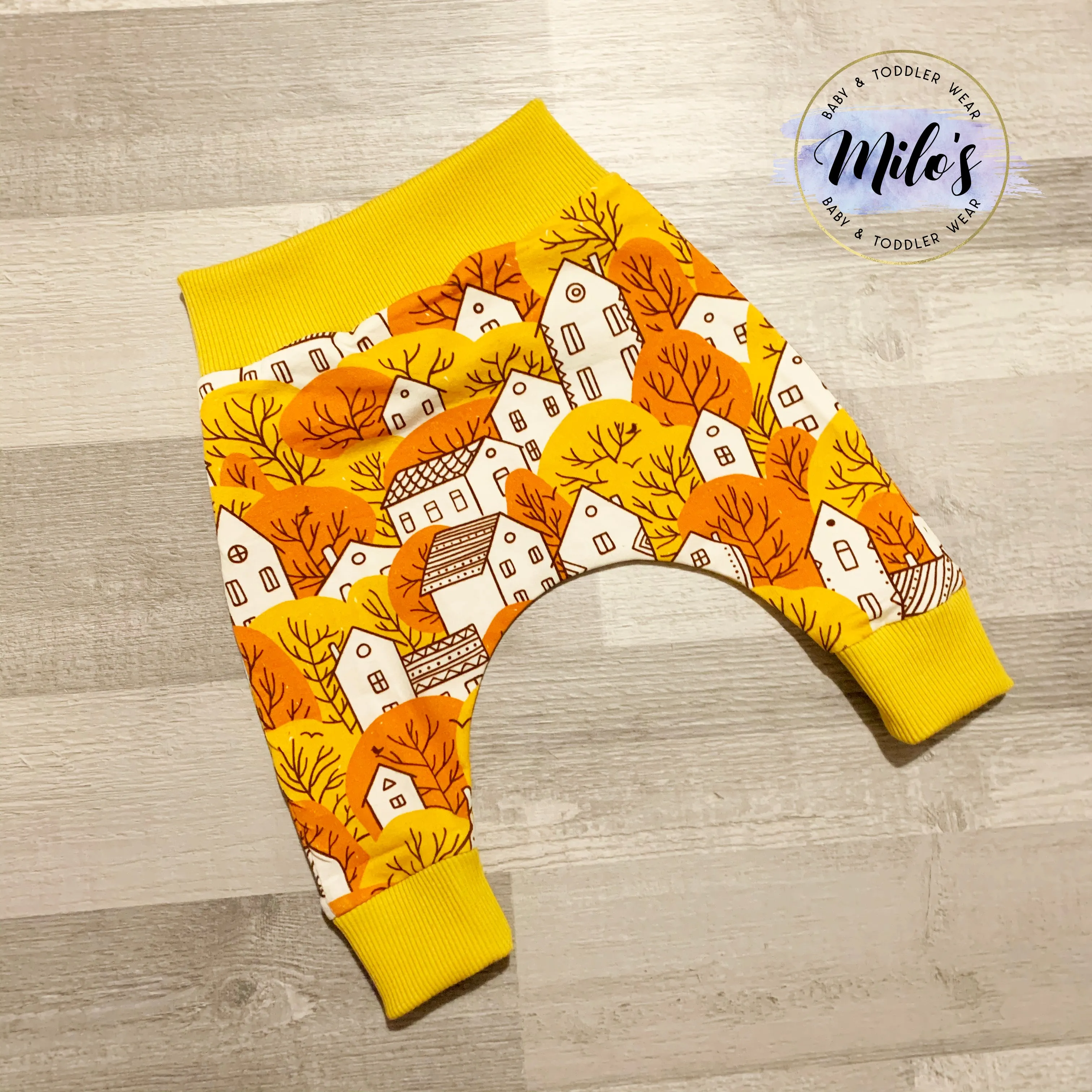Autumn Village Harem Pants