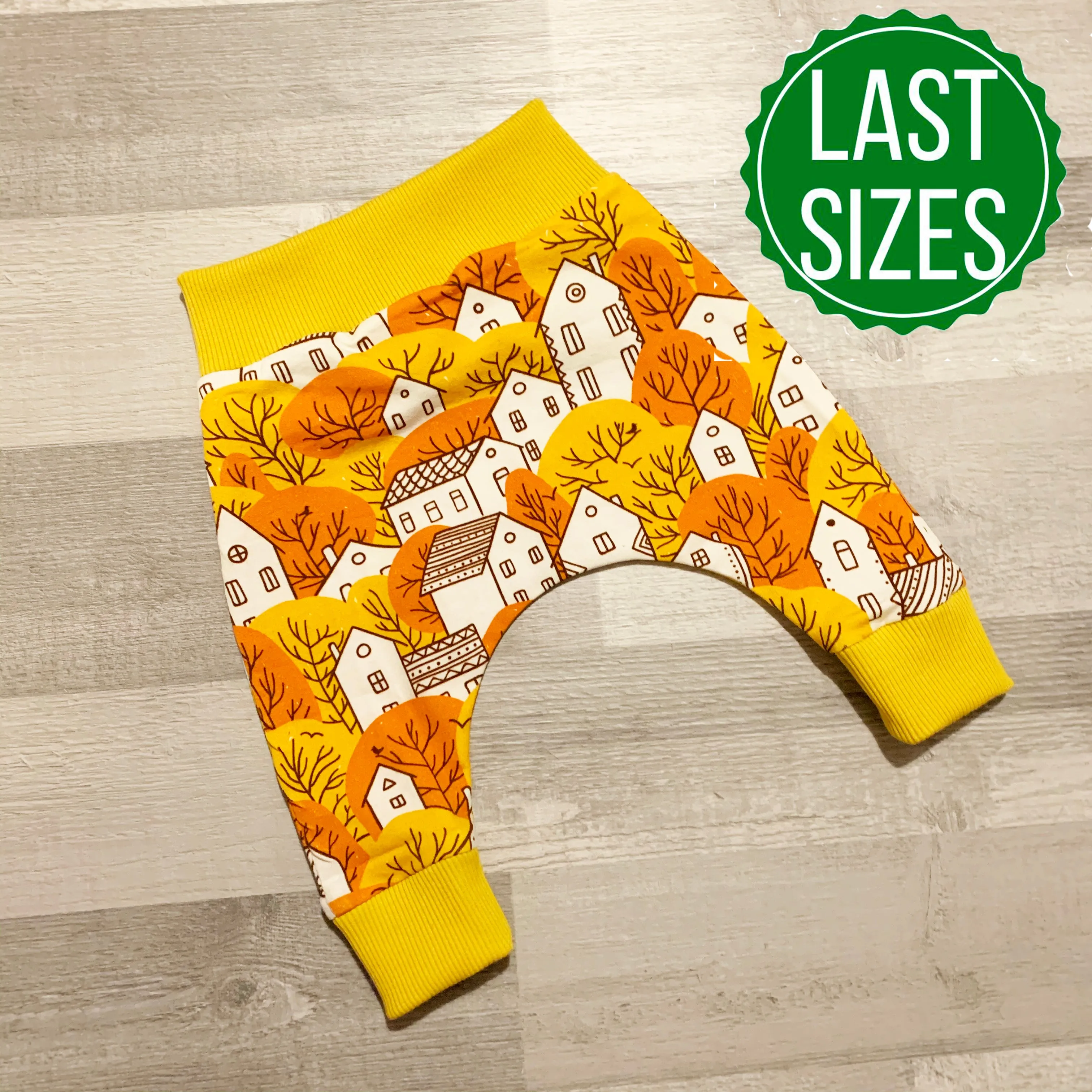 Autumn Village Harem Pants
