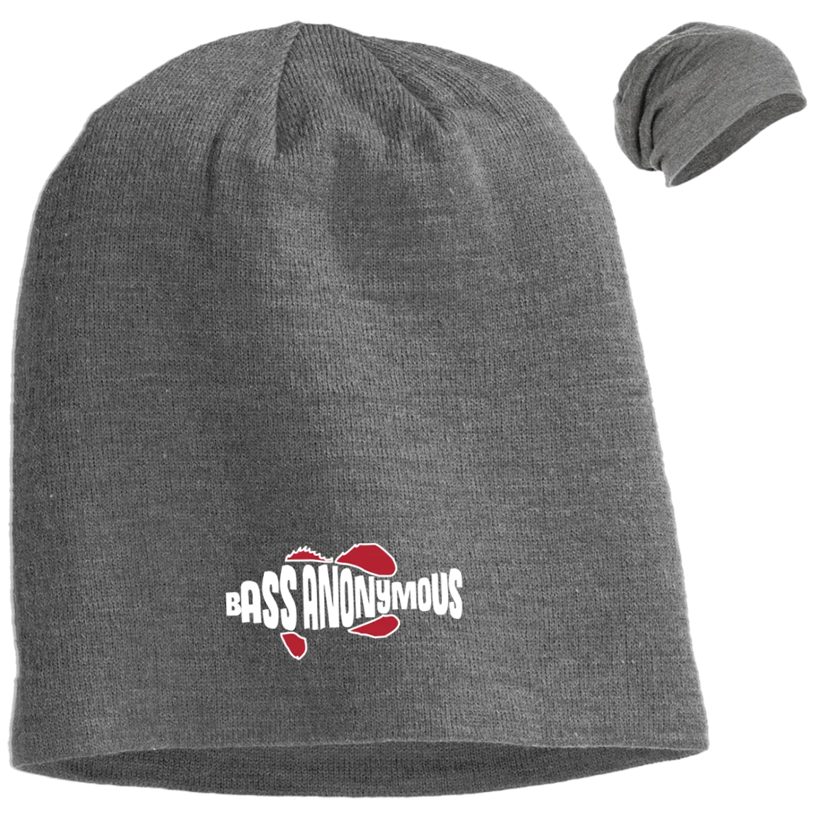 BA SwimLogo Outlined District Slouch Beanie
