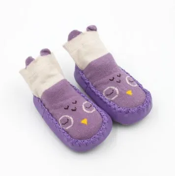 Baby Non-slip Soft-soled Cotton Toddler Shoes And Socks