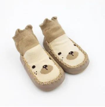 Baby Non-slip Soft-soled Cotton Toddler Shoes And Socks