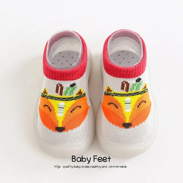 baby sock shoes soft sole animal cute shoes