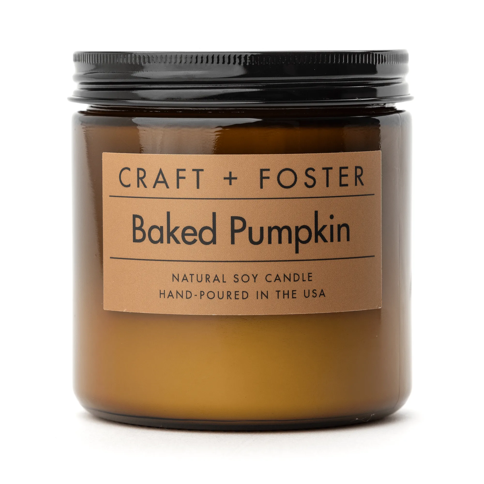 Baked Pumpkin - Natural Soy Wax Candle