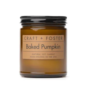 Baked Pumpkin - Natural Soy Wax Candle
