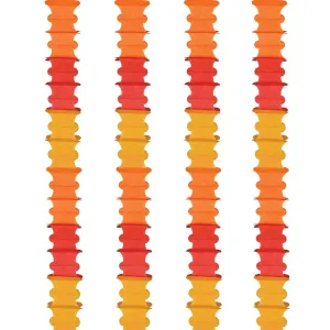 Beistle Ceiling Drops - Golden Yellow, Orange, Red - Party Supply Decoration for Thanksgiving / Fall