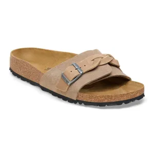 Birkenstock Braid Taupe Suede/Oiled Leather - Narrow