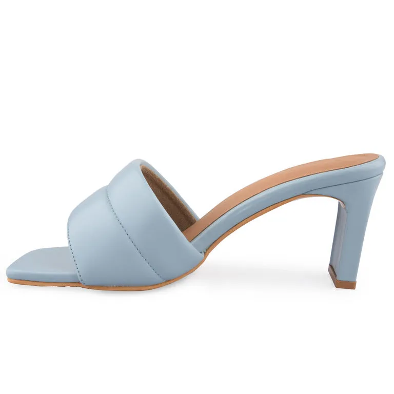 Blue Strap Heels