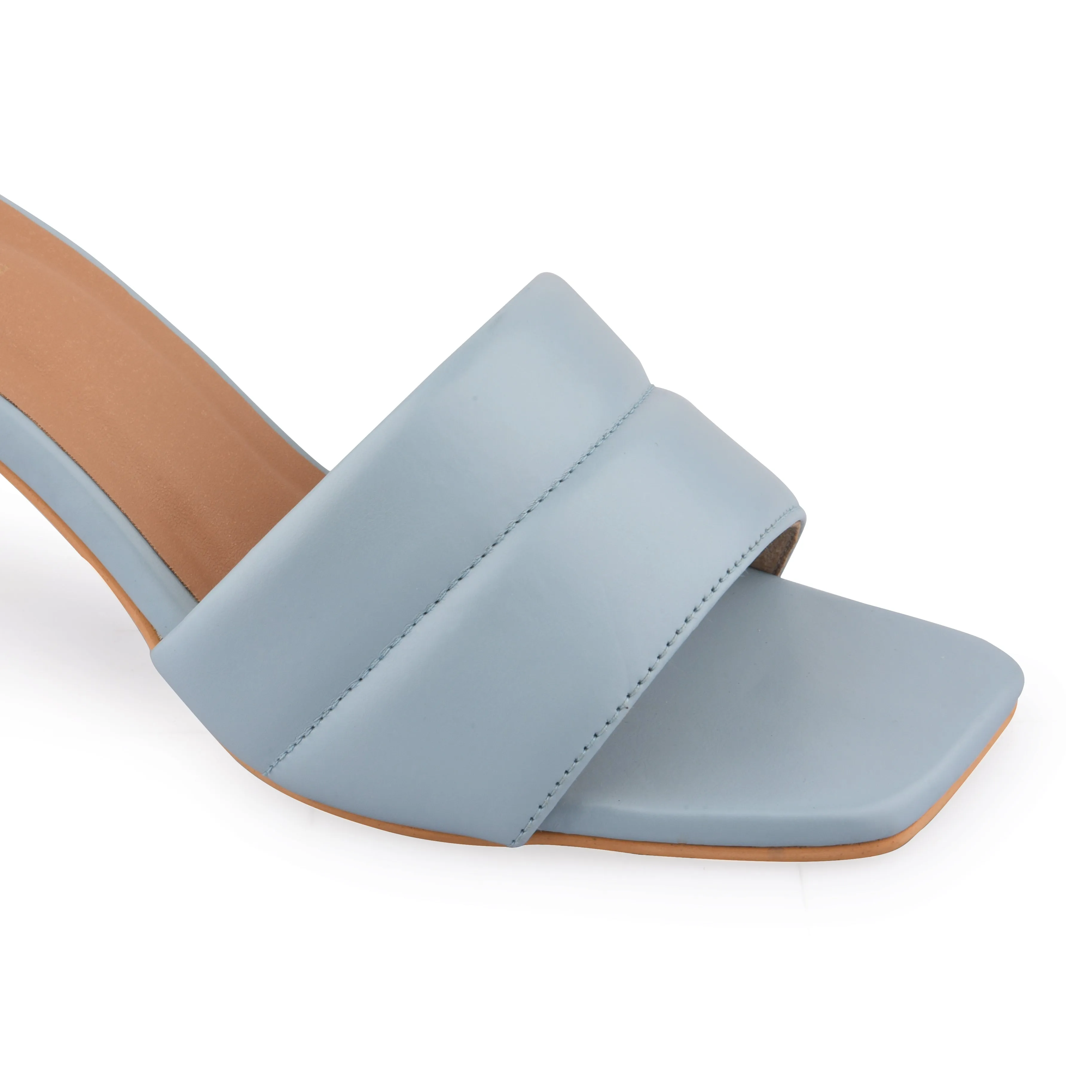 Blue Strap Heels